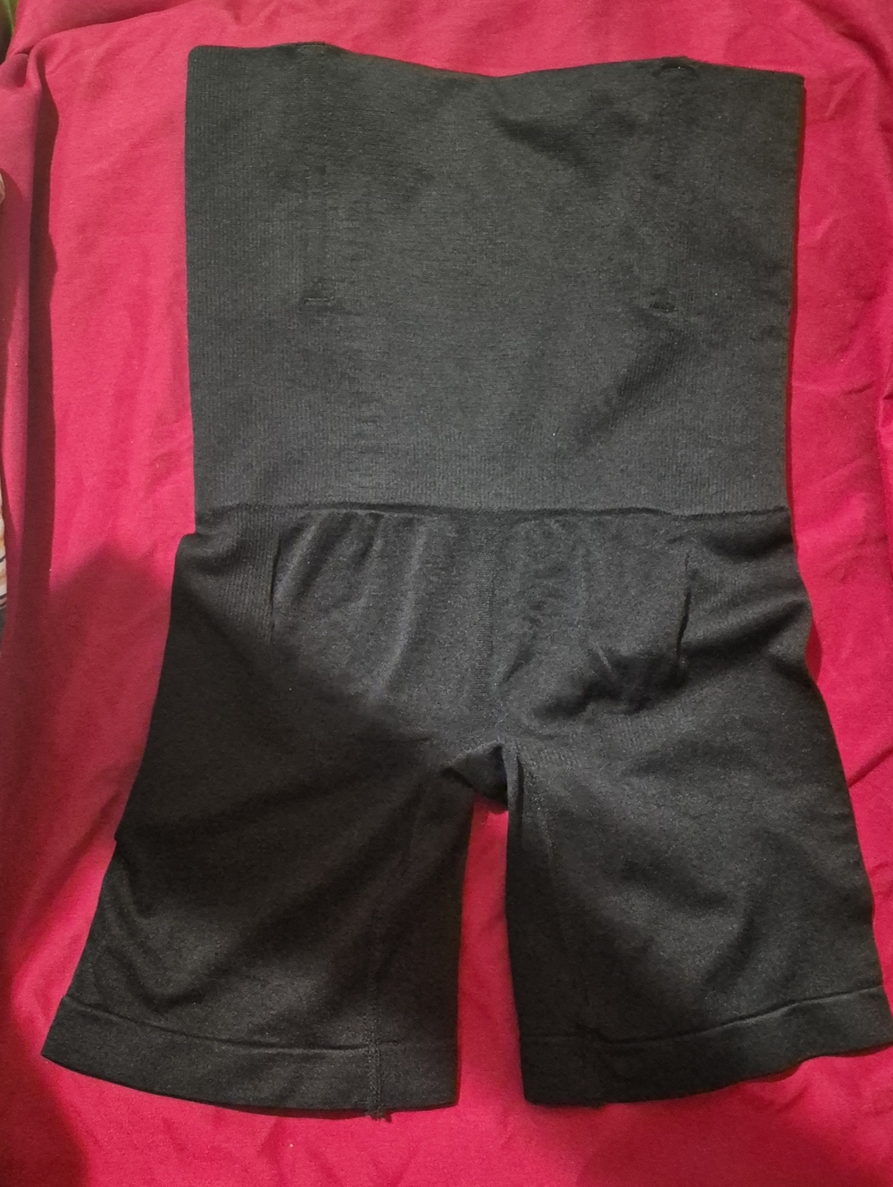 High-Waist Black Women’s Shaping Shorts